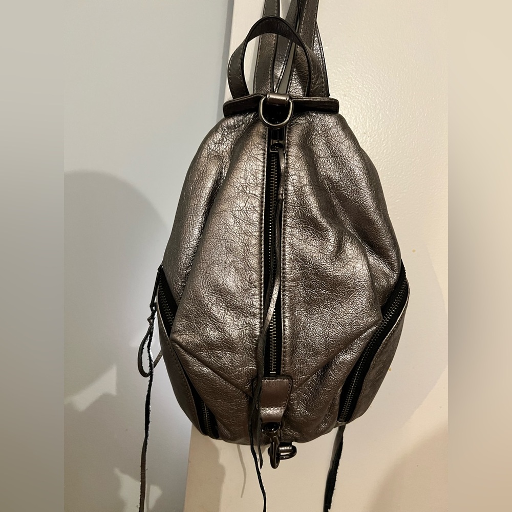 Rebecca Minkoff Pewter Medium Backpack
